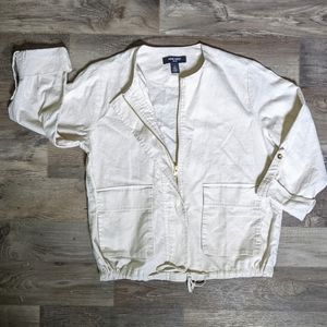 Linen Color 3/4-Sleeve Cover NWOT